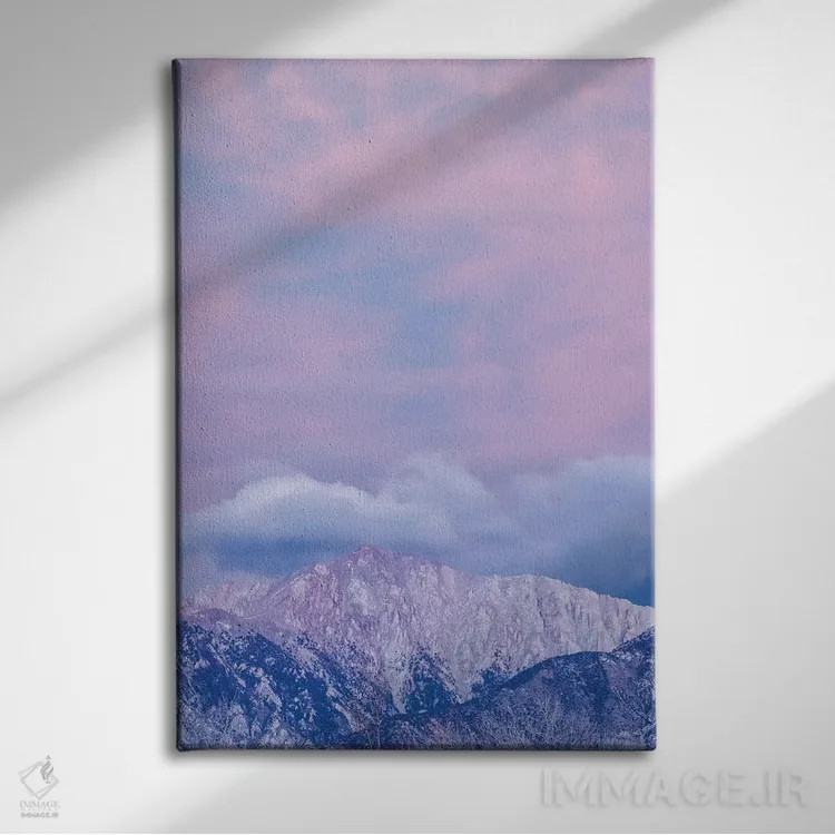 تابلو دکوراتیو Nevada, White Mountains. Sunset on Boundary Peak.,آمریکا، نو… اثر جینز گالری - نمای روبهرو روی دیوار
