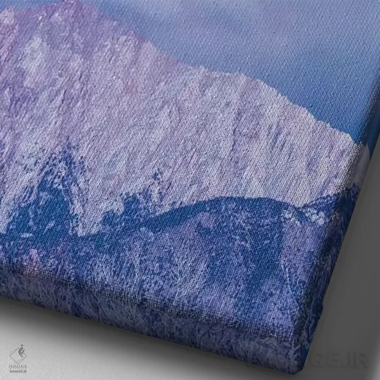 تابلو دکوراتیو Nevada, White Mountains. Sunset on Boundary Peak.,آمریکا، نو… اثر جینز گالری - نمای نزدیک بافت بوم