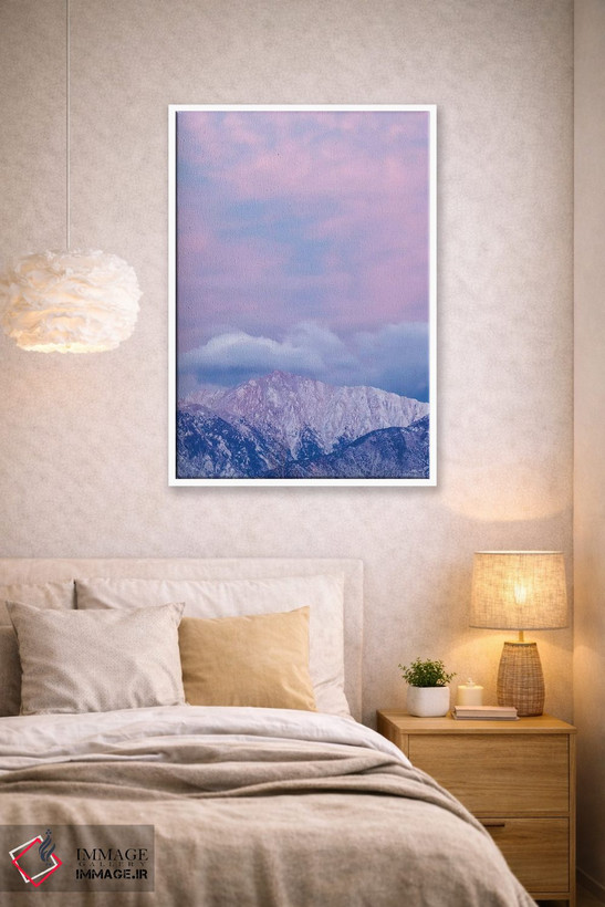 تابلو دکوراتیو Nevada, White Mountains. Sunset on Boundary Peak.,آمریکا، نو… اثر جینز گالری - D1W