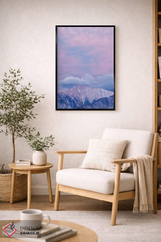تابلو دکوراتیو Nevada, White Mountains. Sunset on Boundary Peak.,آمریکا، نو… اثر جینز گالری - D2B