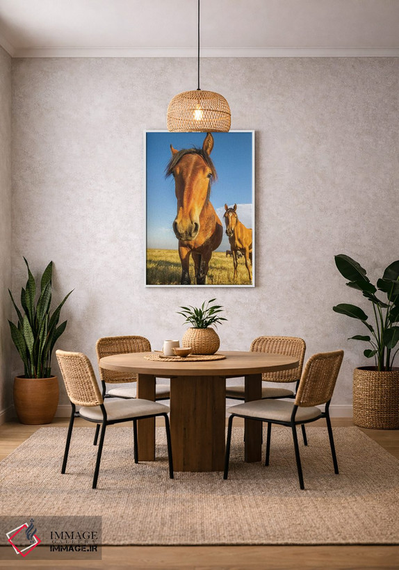تابلو دکوراتیو Utah, Tooele County. Wild horses close-up.,ایالات متحده، یوت… اثر جینز گالری - D2W