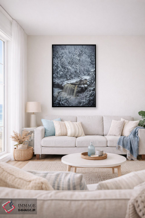 تابلو دکوراتیو West Virginia, Blackwater Falls State Park. Forest and water… اثر جینز گالری - D2B