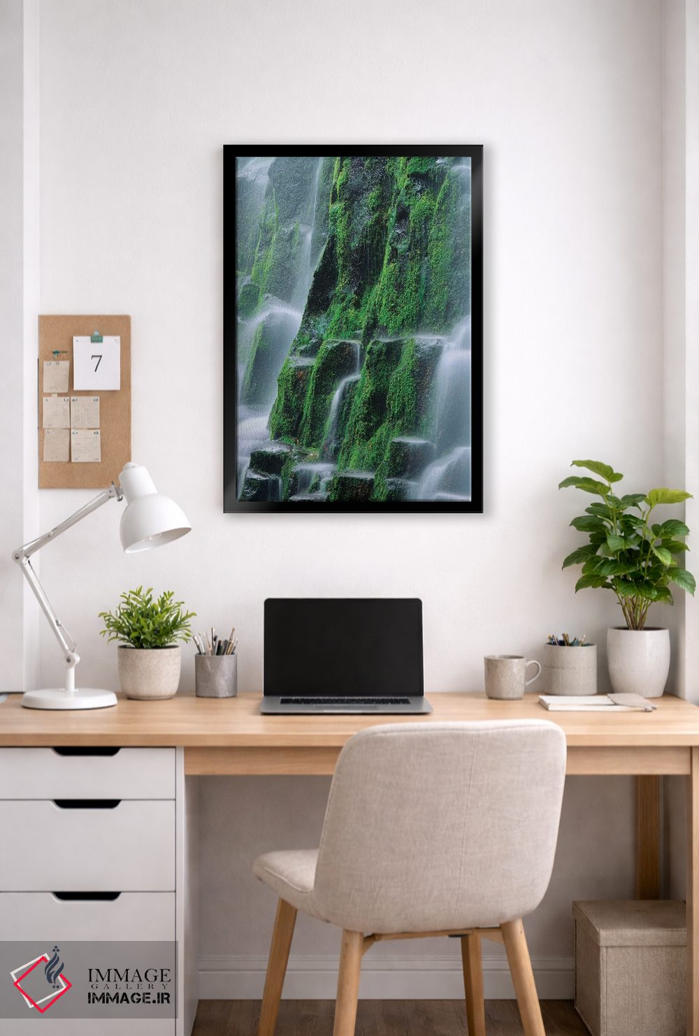 تابلو دکوراتیو Oregon, Three Sisters Wilderness. Close-up of Proxy Falls.,ا… اثر جینز گالری - D4B