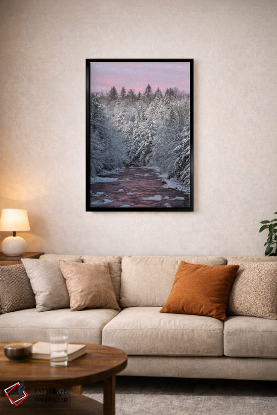 تابلو دکوراتیو West Virginia, Blackwater Falls State Park. Forest and strea… اثر جینز گالری - D4B