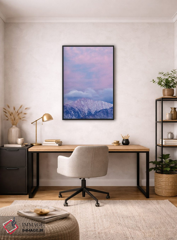 تابلو دکوراتیو Nevada, White Mountains. Sunset on Boundary Peak.,آمریکا، نو… اثر جینز گالری - D6B
