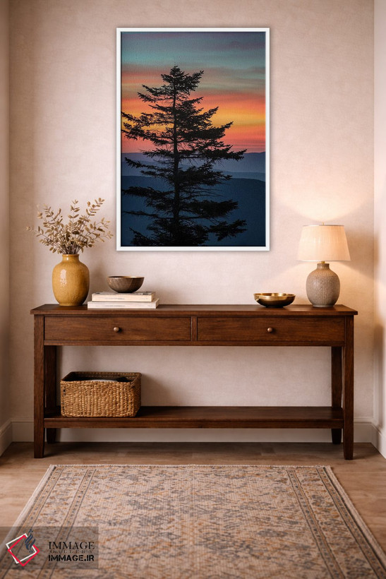 تابلو دکوراتیو West Virginia, Blackwater Falls State Park. Tree and landsca… اثر جینز گالری - D1W