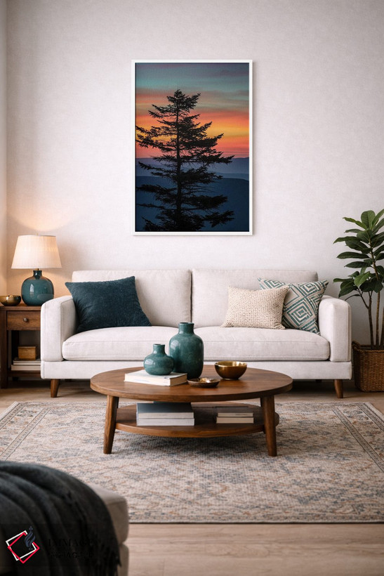 تابلو دکوراتیو West Virginia, Blackwater Falls State Park. Tree and landsca… اثر جینز گالری - D2W
