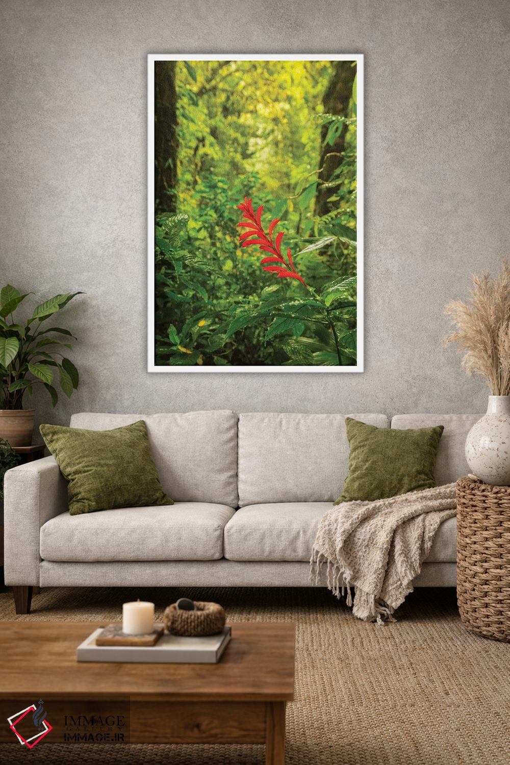 تابلو دکوراتیو Monte Verde Cloud Forest Reserve. Rainforest Scenic.,کاستاری… اثر جینز گالری - D1W