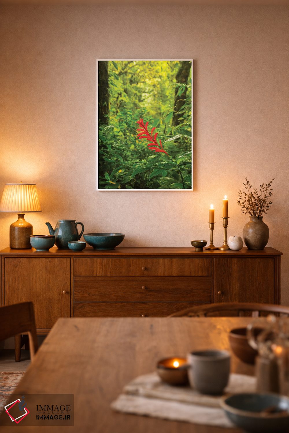 تابلو دکوراتیو Monte Verde Cloud Forest Reserve. Rainforest Scenic.,کاستاری… اثر جینز گالری - D4W