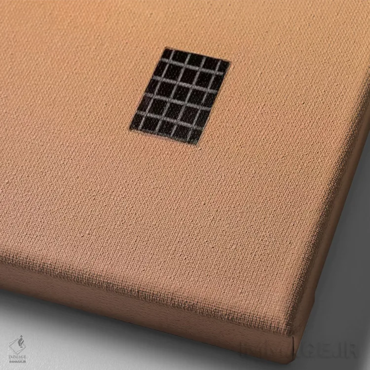 تابلو دکوراتیو Czech Republic, Telc. Building Shapes.,اروپا، جمهوری چک، تلچ… اثر جینز گالری - نمای نزدیک بافت بوم