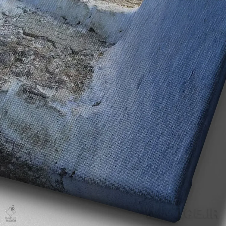 تابلو دکوراتیو Greece, Santorini, Pyrgos. Building Passageway.,اروپا، یونان… اثر جینز گالری - نمای نزدیک بافت بوم