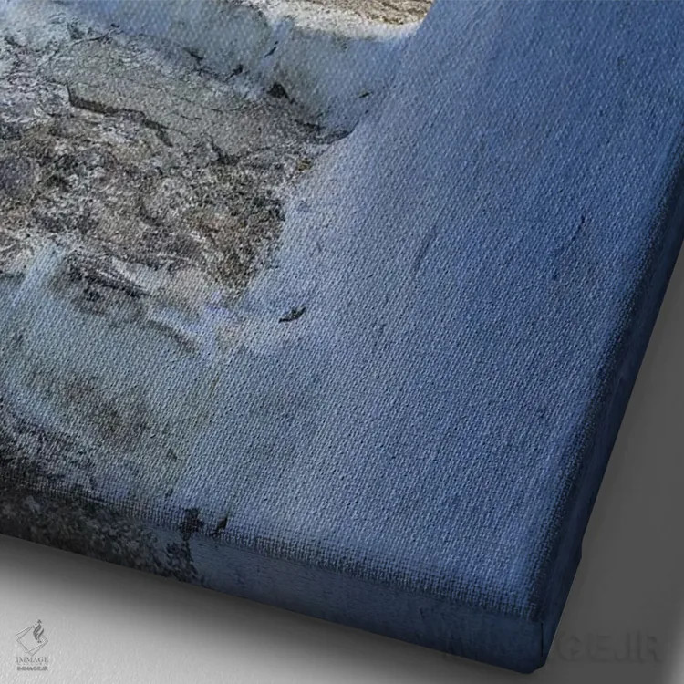 تابلو دکوراتیو Greece, Santorini, Pyrgos. Building Passageway.,اروپا، یونان… اثر جینز گالری - نمای نزدیک بافت بوم