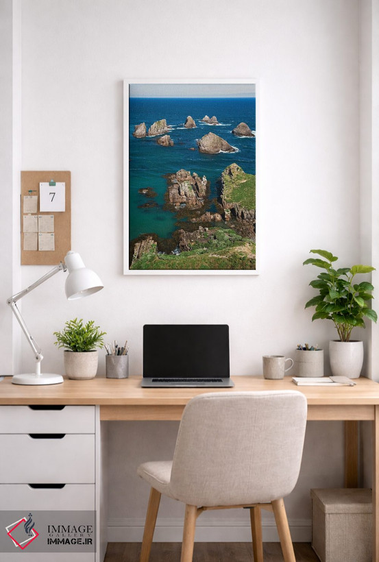 تابلو دکوراتیو South Island. Ocean View From Nugget Point.,نیوزیلند، جزیره… اثر جینز گالری - D4W