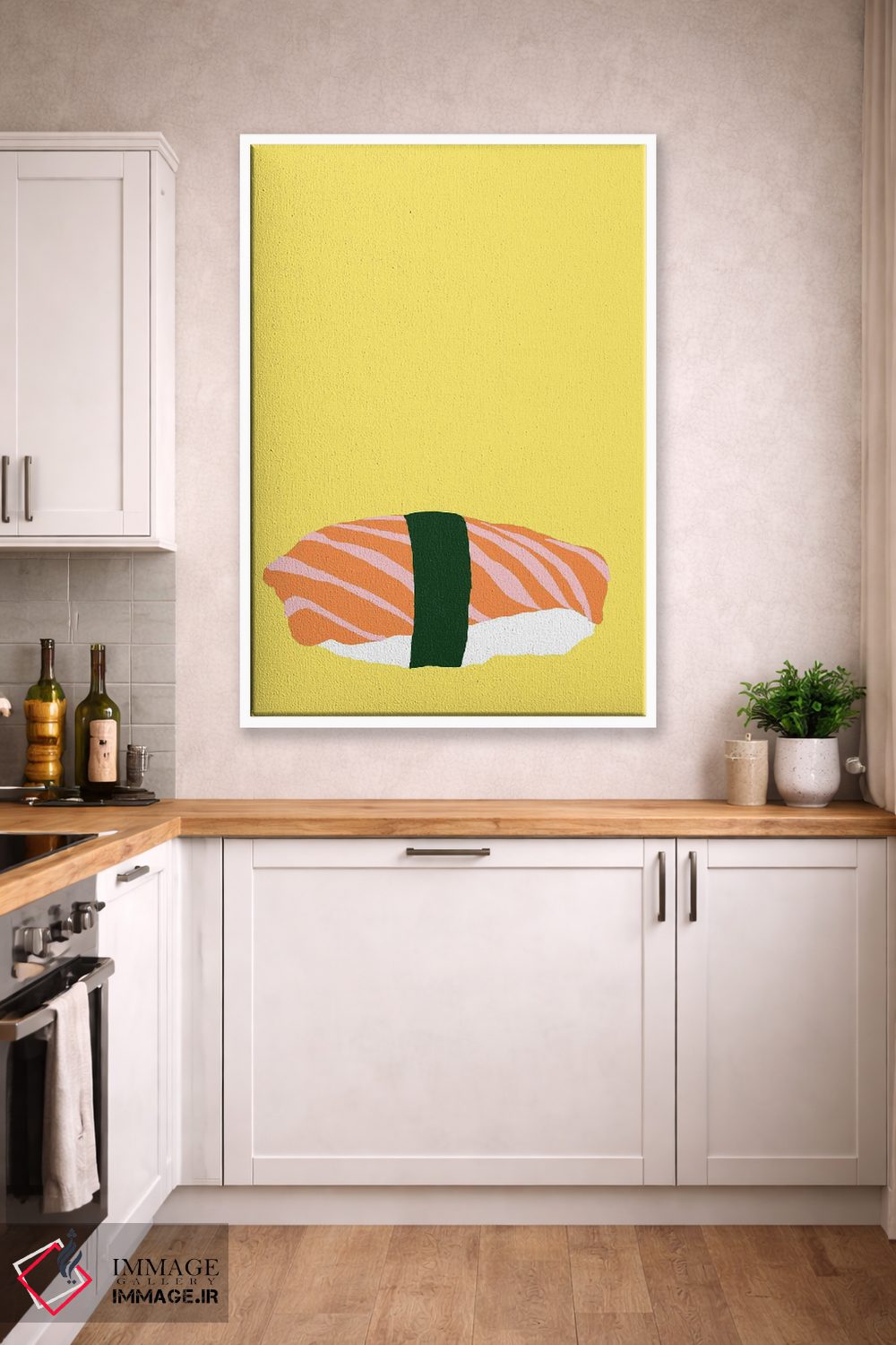 تابلو دکوراتیو نیگیری اثر جیمی متز - D3W