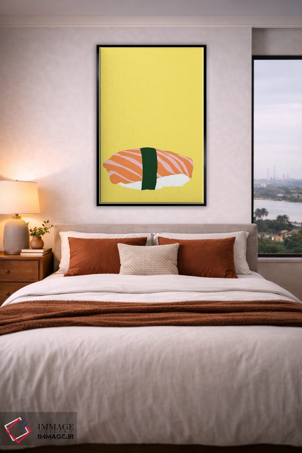 تابلو دکوراتیو نیگیری اثر جیمی متز - D4B