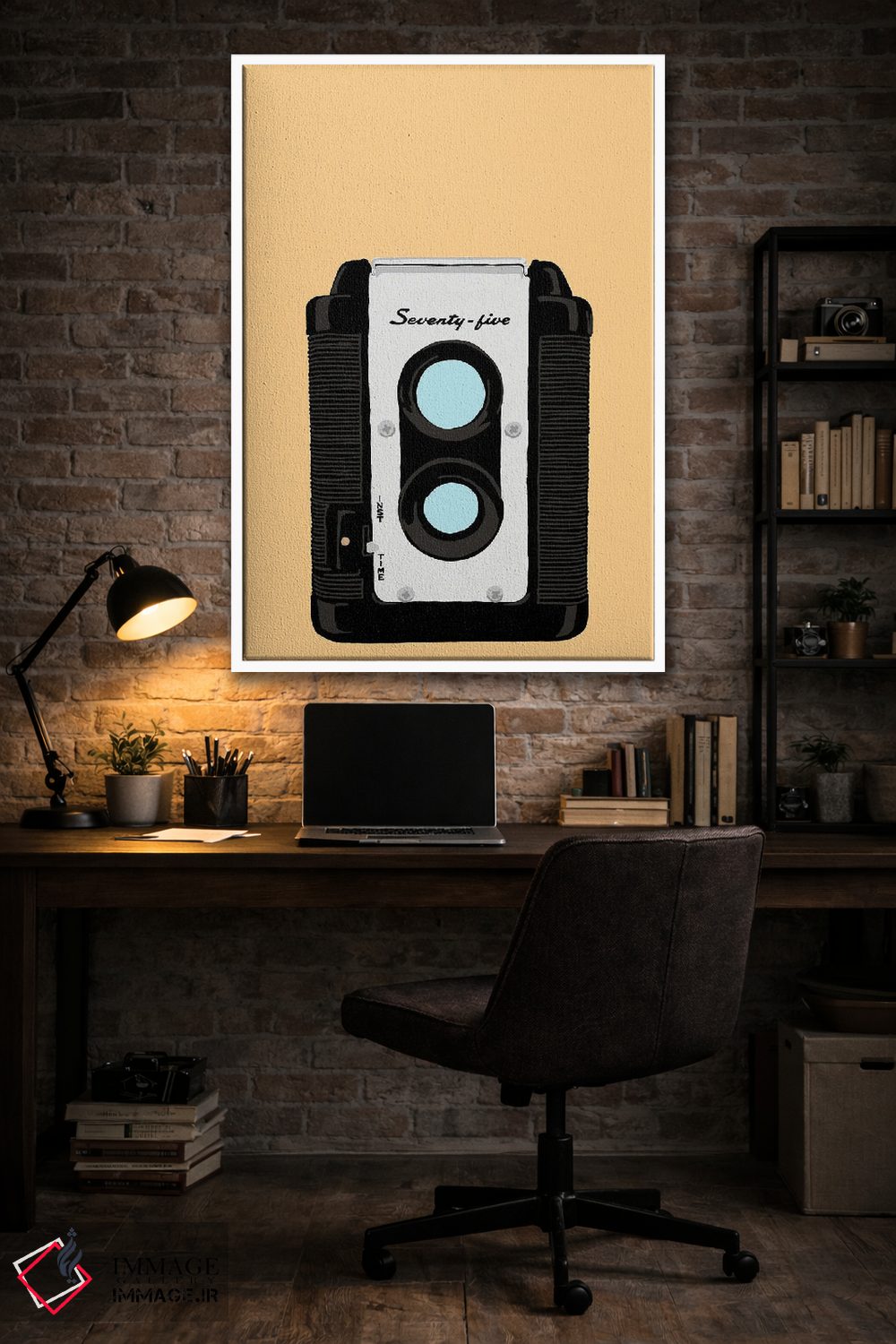 تابلو دکوراتیو دوربین آرگوس قطع متوسط اثر جیمی متز - D3W