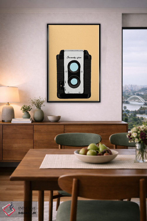 تابلو دکوراتیو دوربین آرگوس قطع متوسط اثر جیمی متز - D4B