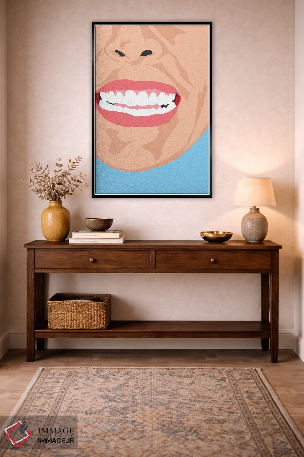 تابلو مدرن دندان ها اثر جیمی متز - D4B