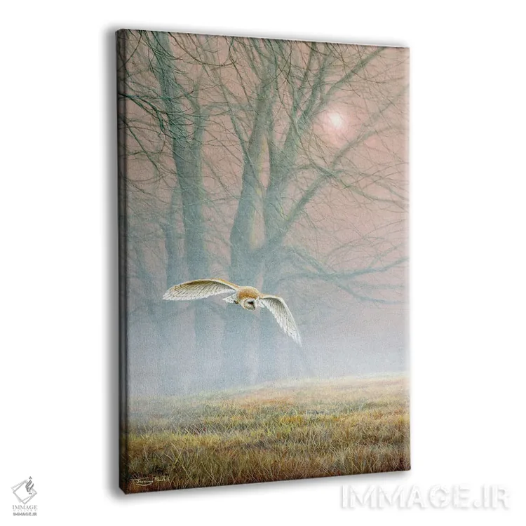 تابلو دکوراتیو شبح در مه اثر جرمی پاول - نمای پرسپکتیو محصول