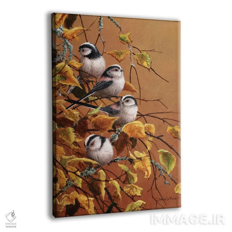 تابلو دکوراتیو گروه خانوادگی اثر جرمی پاول - نمای پرسپکتیو محصول