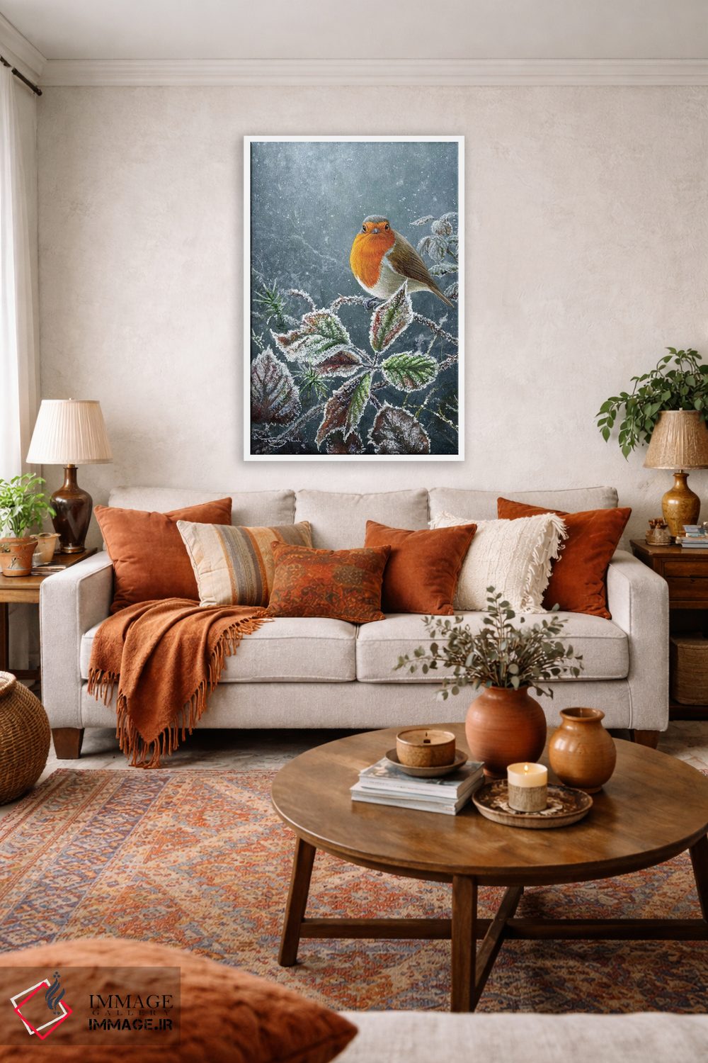 تابلو دکوراتیو لمس سرمازدگی اثر جرمی پاول - D2W