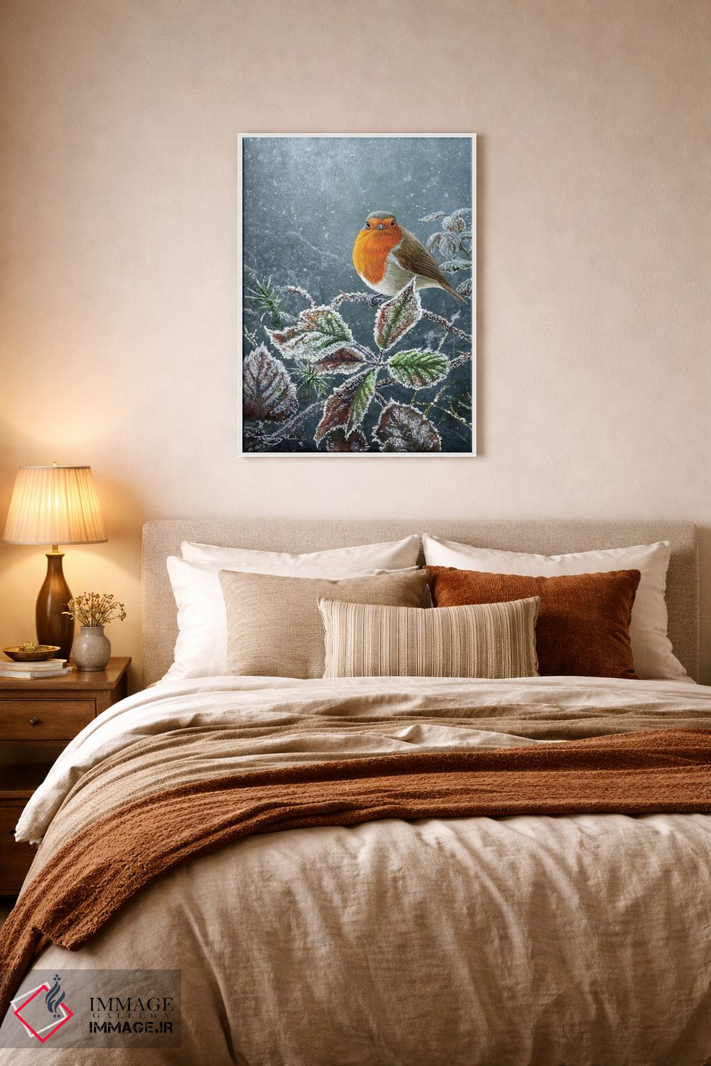 تابلو دکوراتیو لمس سرمازدگی اثر جرمی پاول - D5W