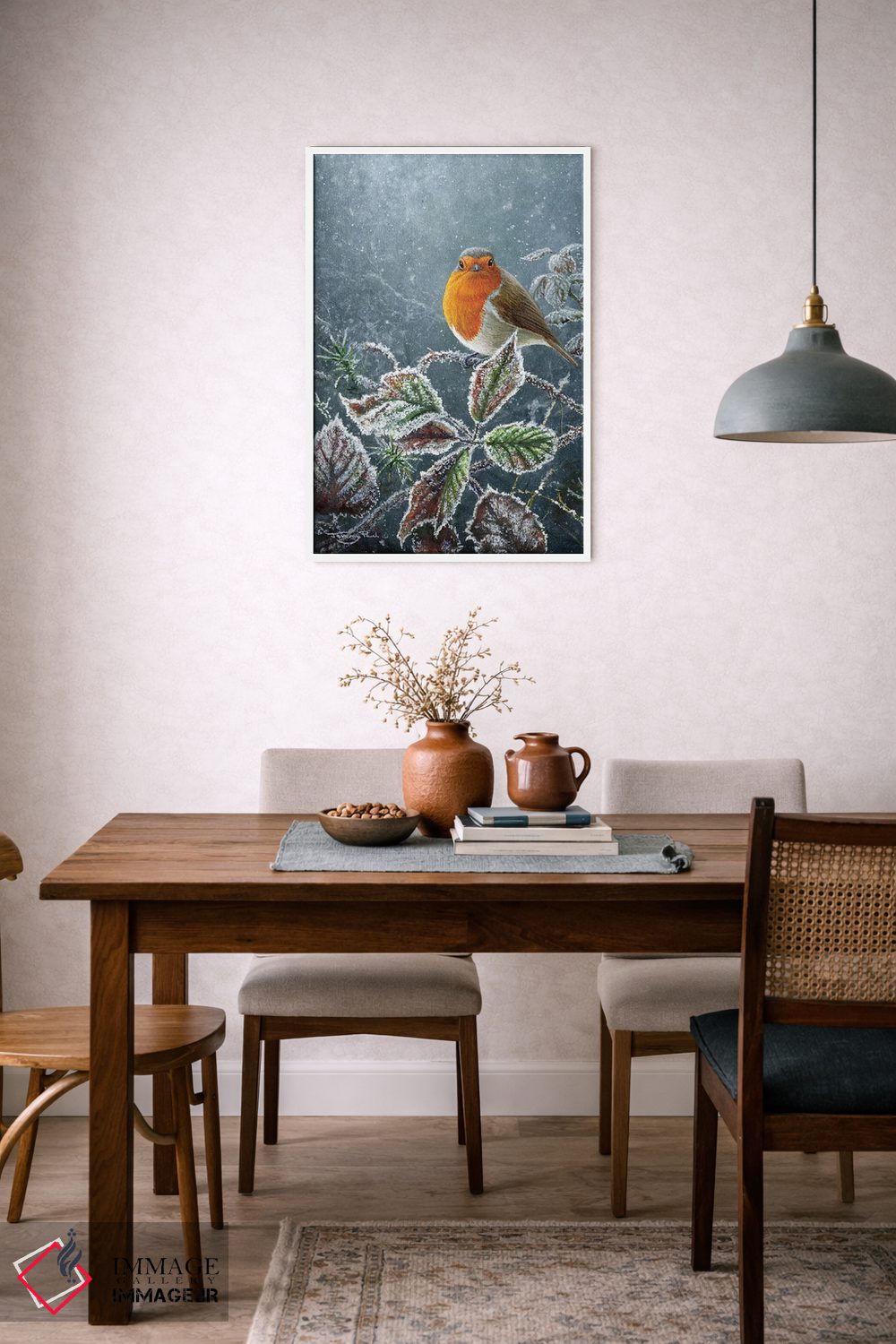 تابلو دکوراتیو لمس سرمازدگی اثر جرمی پاول - D6W