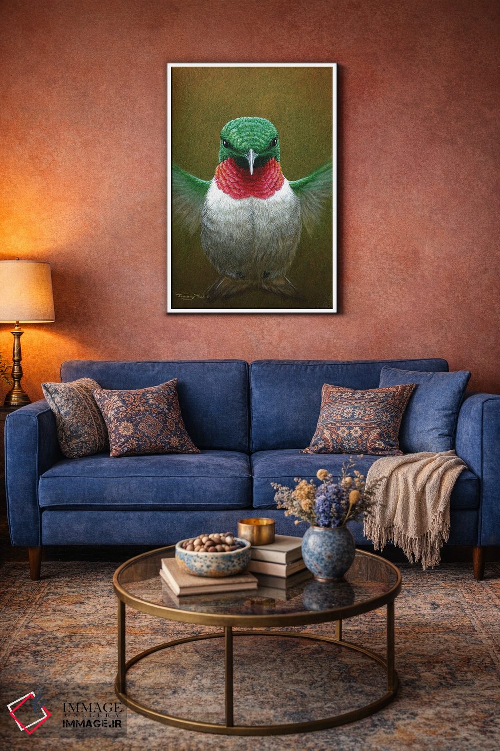 تابلو دکوراتیو مرغ مگس خوار اثر جرمی پاول - D2W