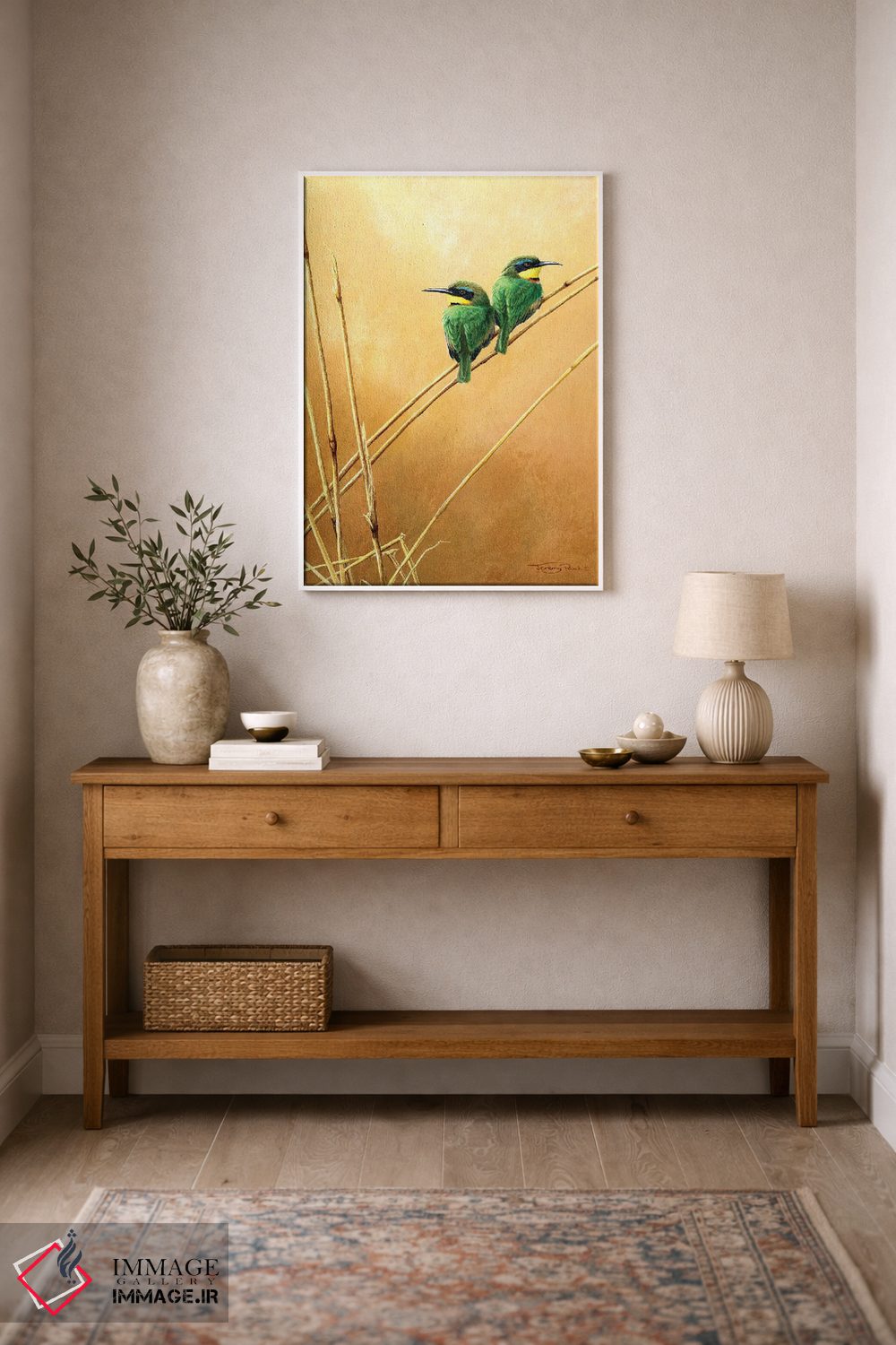 تابلو دکوراتیو زنبورخوار کوچک اثر جرمی پاول - D1W