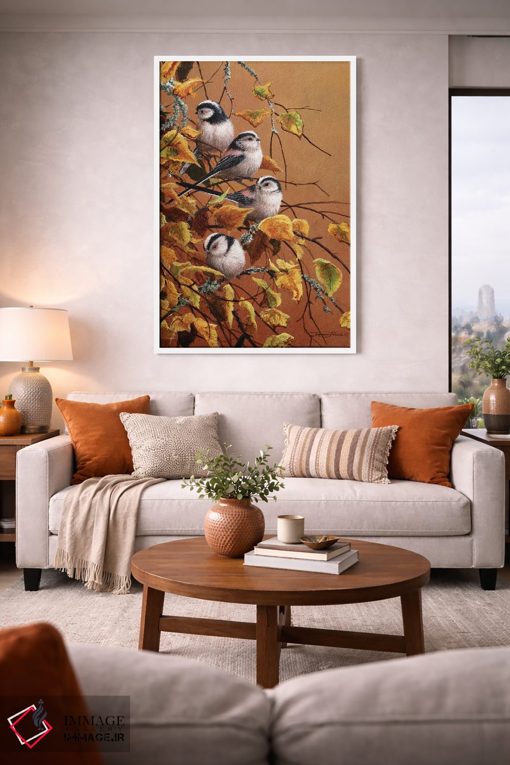 تابلو دکوراتیو گروه خانوادگی اثر جرمی پاول - D1W