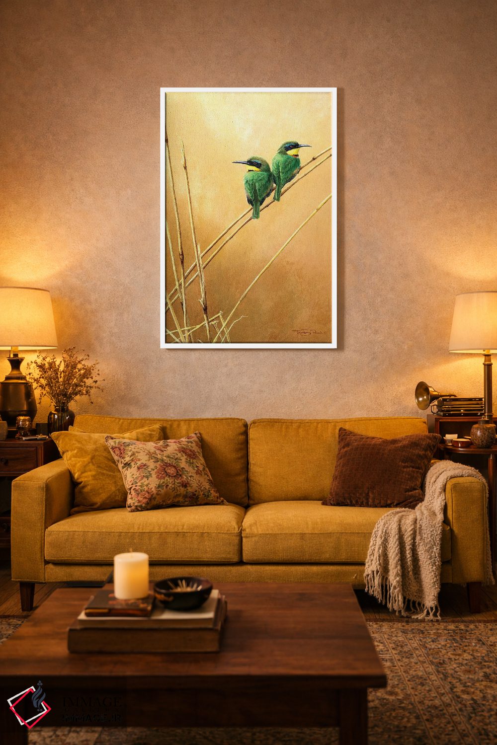 تابلو دکوراتیو زنبورخوار کوچک اثر جرمی پاول - D3W