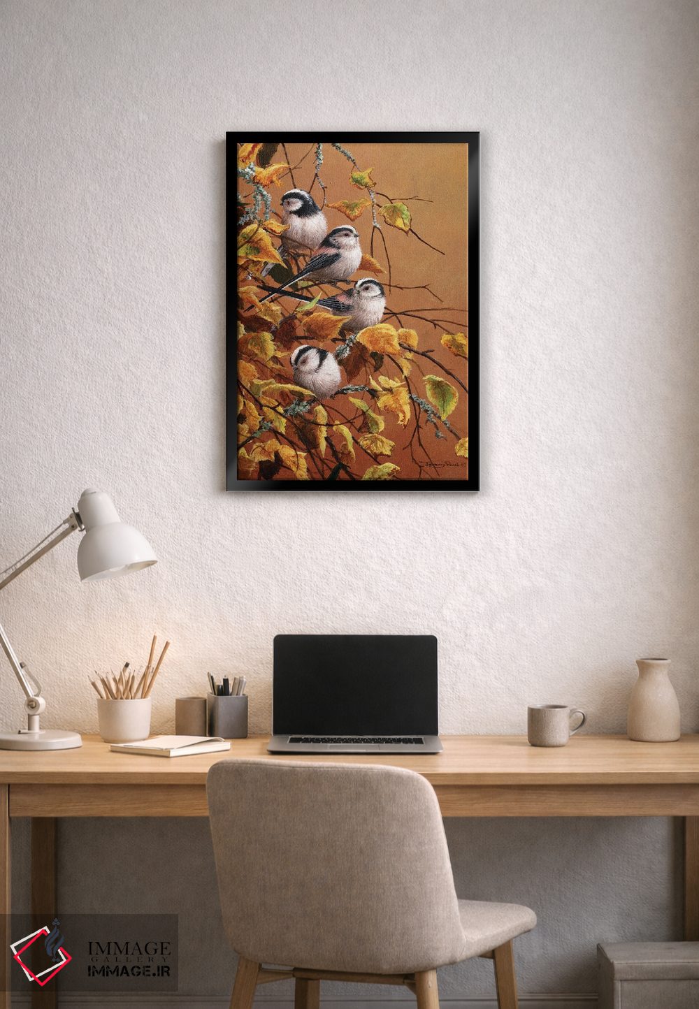 تابلو دکوراتیو گروه خانوادگی اثر جرمی پاول - D2B