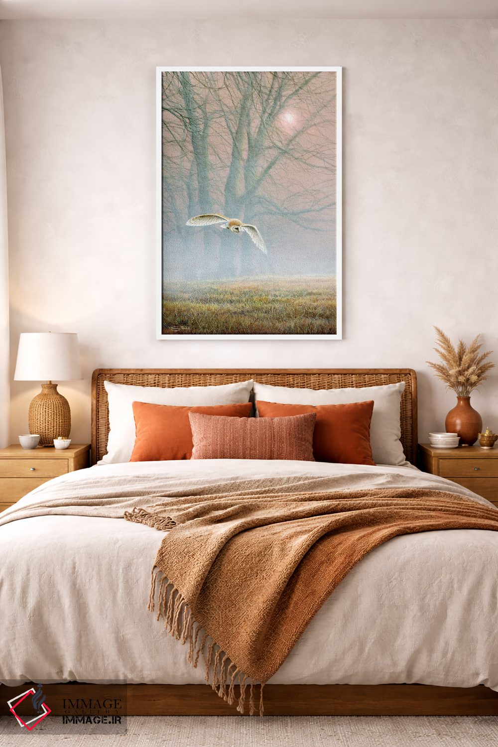 تابلو دکوراتیو شبح در مه اثر جرمی پاول - D3W