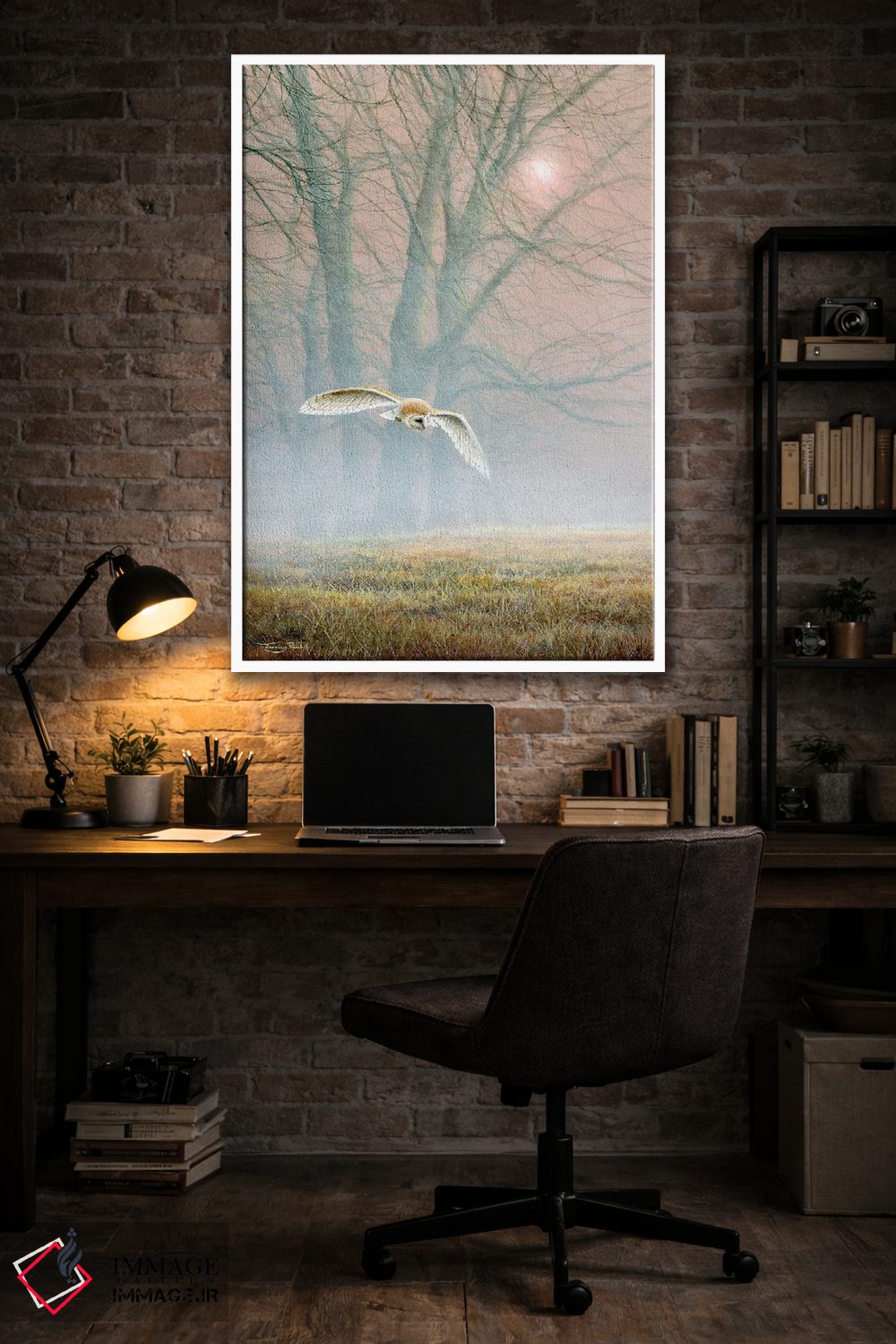 تابلو دکوراتیو شبح در مه اثر جرمی پاول - D4W