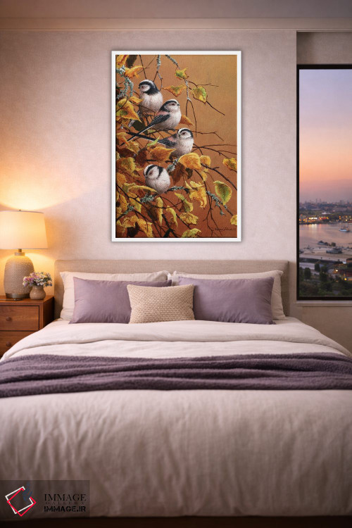 تابلو دکوراتیو گروه خانوادگی اثر جرمی پاول - D4W