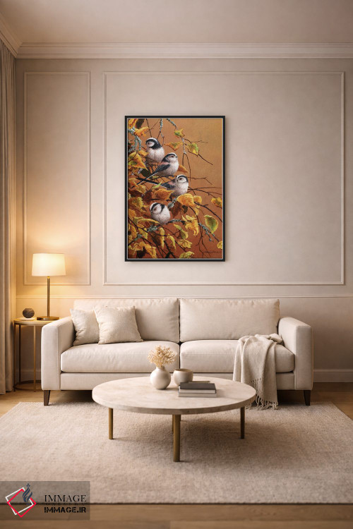 تابلو دکوراتیو گروه خانوادگی اثر جرمی پاول - D6B