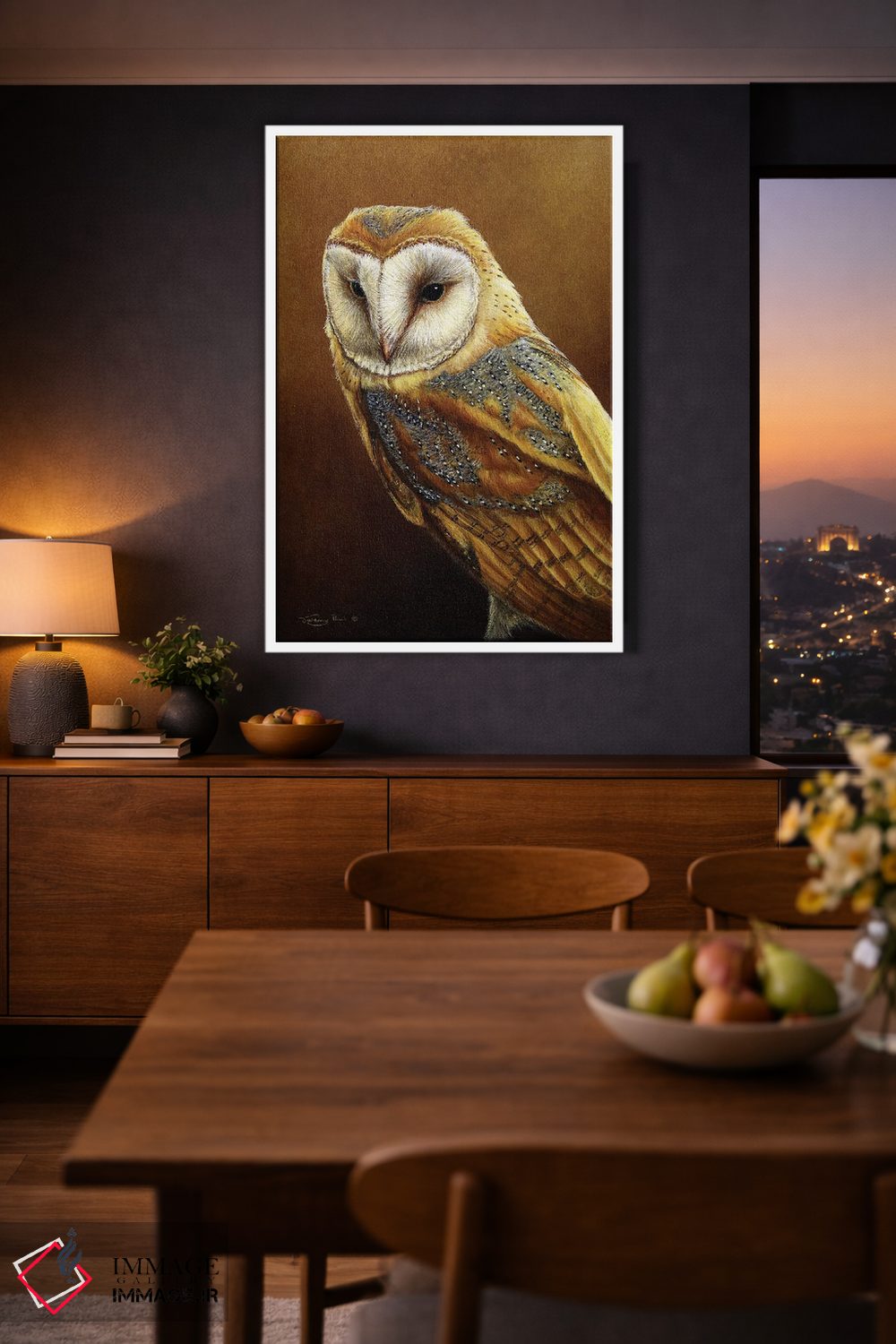 تابلو دکوراتیو محل استراحت پرندگان اثر جرمی پاول - D4W