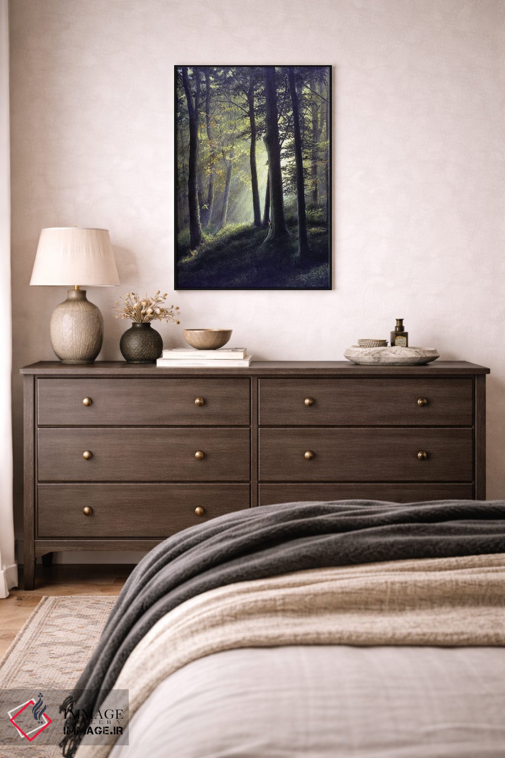 تابلو دکوراتیو بوستان تابستانی اثر جرمی پاول - D4B