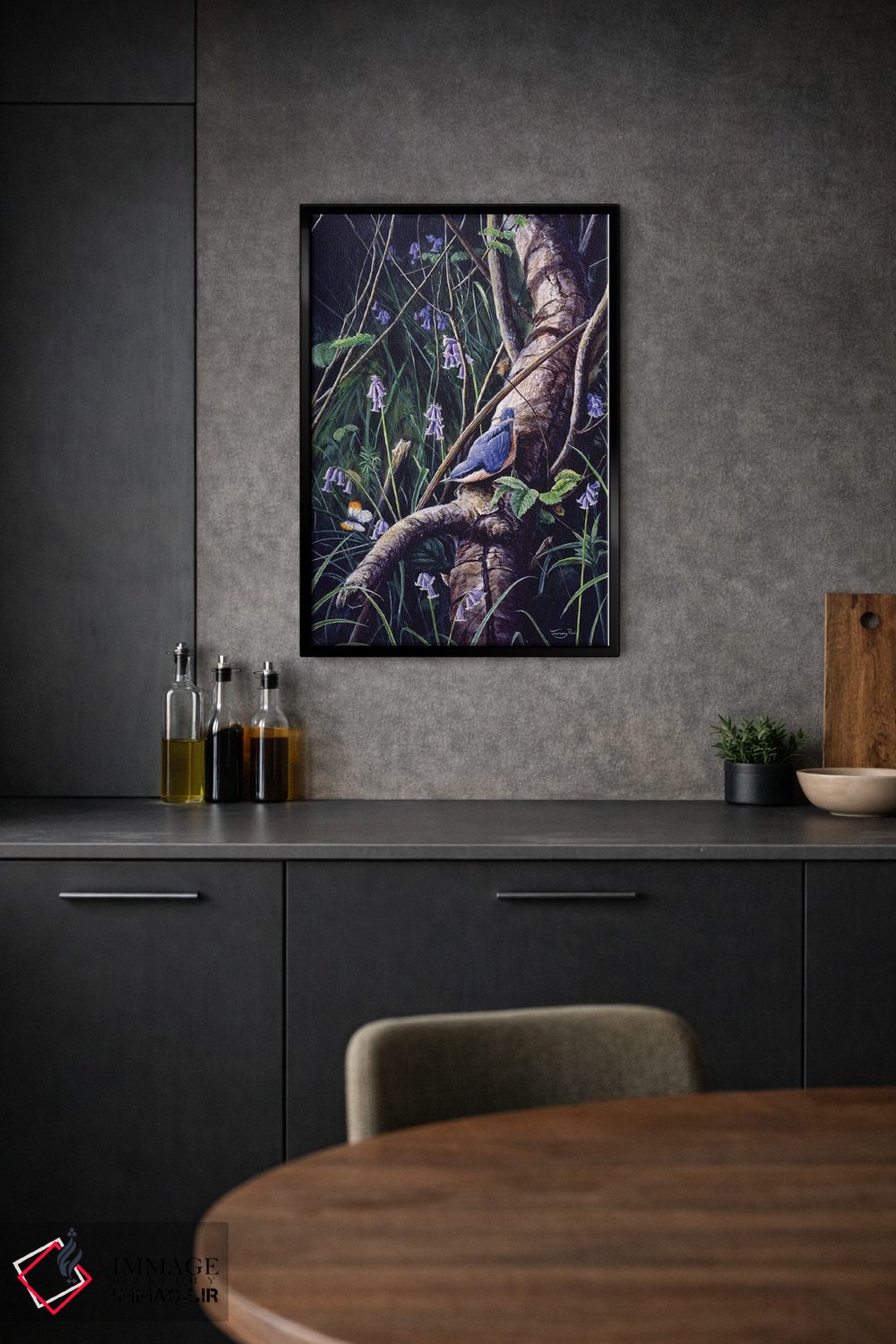 تابلو دکوراتیو غم های بهاری اثر جرمی پاول - D1B