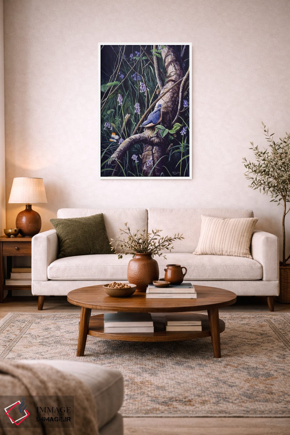 تابلو دکوراتیو غم های بهاری اثر جرمی پاول - D3W