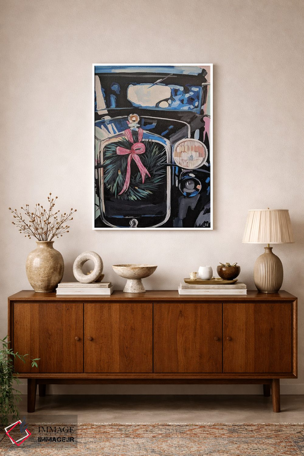 تابلو دکوراتیو اسباب بازی کن اثر جنی وستنهوفر - D1W