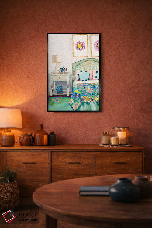 تابلو دکوراتیو اتاق خواب مری الن اثر جنی وستنهوفر - D4B