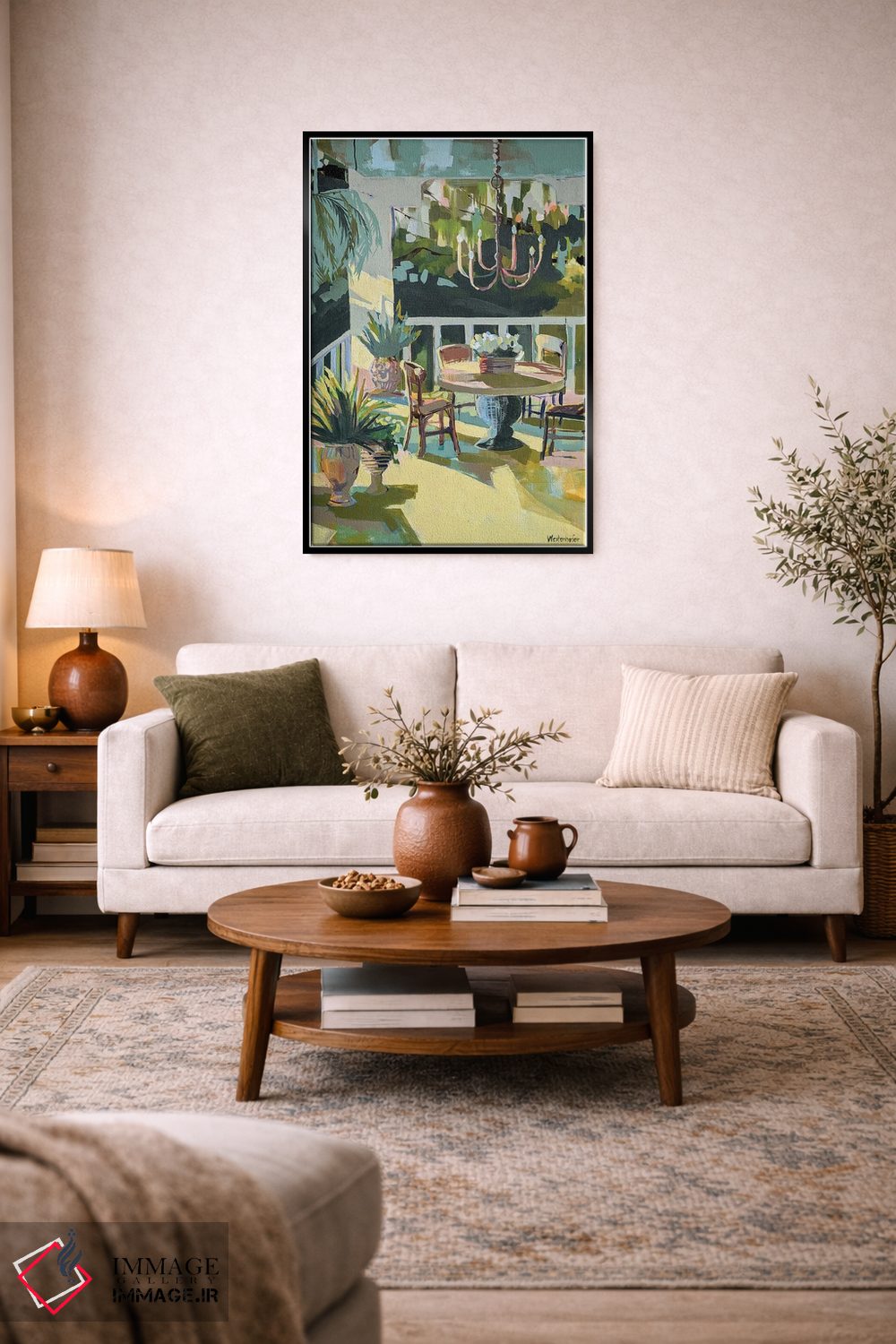 تابلو دکوراتیو لوئیزیانا اثر جنی وستنهوفر - D5B