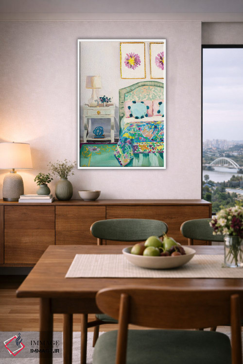 تابلو دکوراتیو اتاق خواب مری الن اثر جنی وستنهوفر - D5W