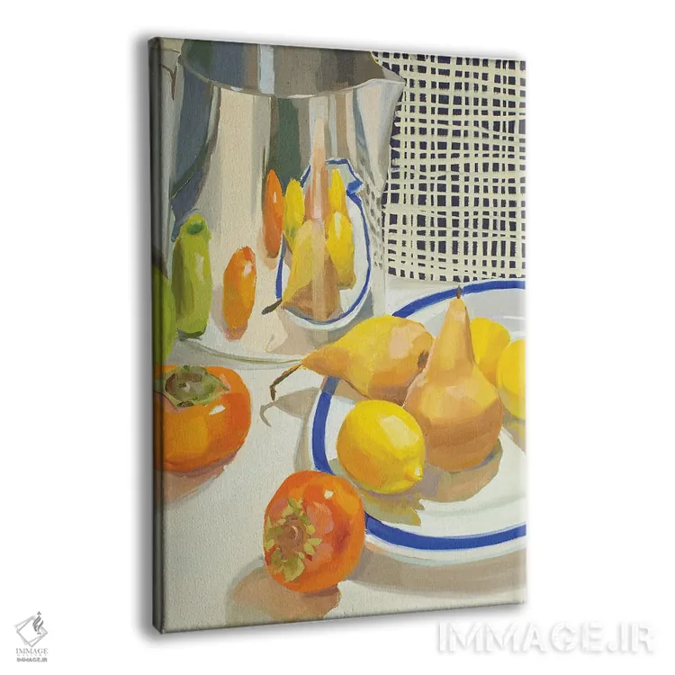 تابلو دکوراتیو بازتاب میوه ها اثر جنی وستنهوفر - نمای پرسپکتیو محصول