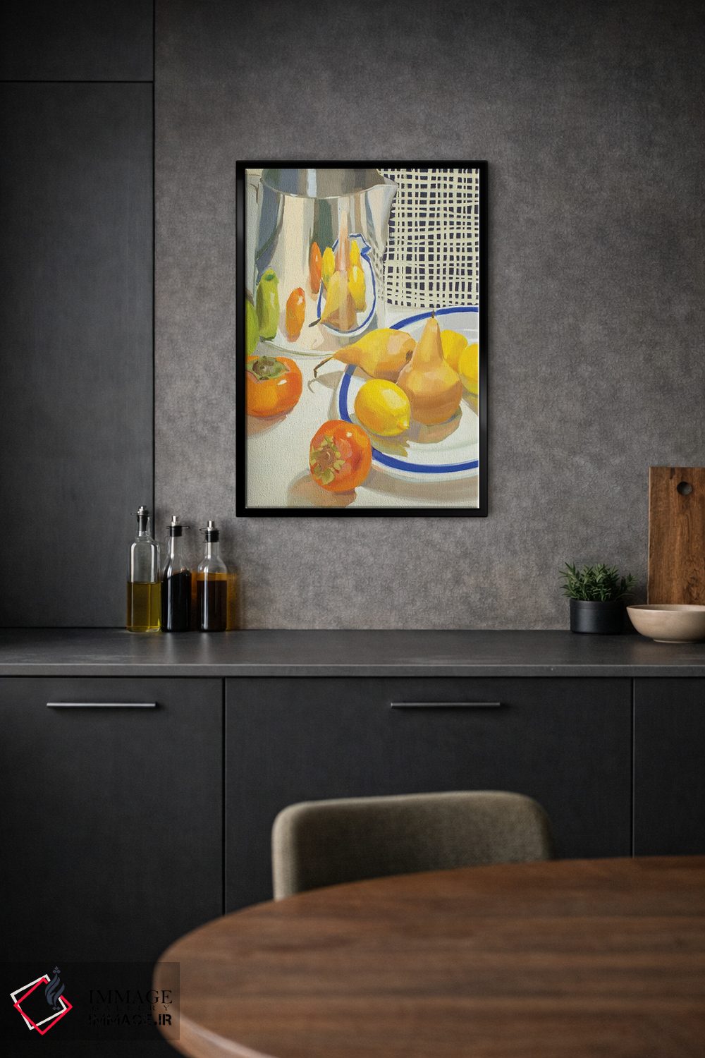 تابلو دکوراتیو بازتاب میوه ها اثر جنی وستنهوفر - D1B