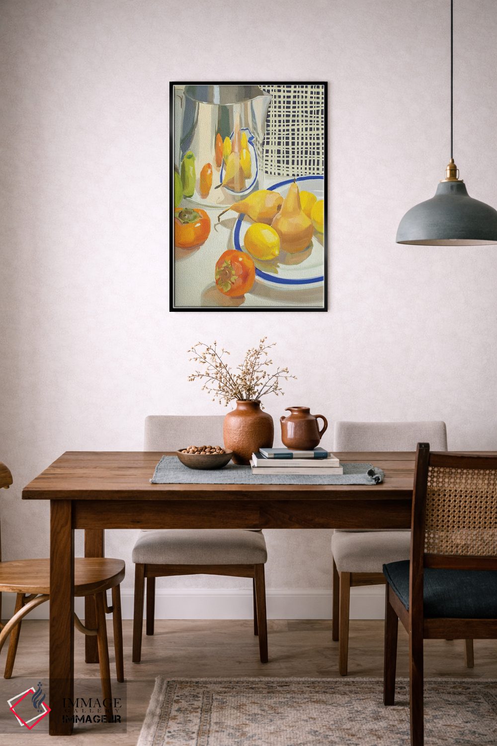 تابلو دکوراتیو بازتاب میوه ها اثر جنی وستنهوفر - D6B