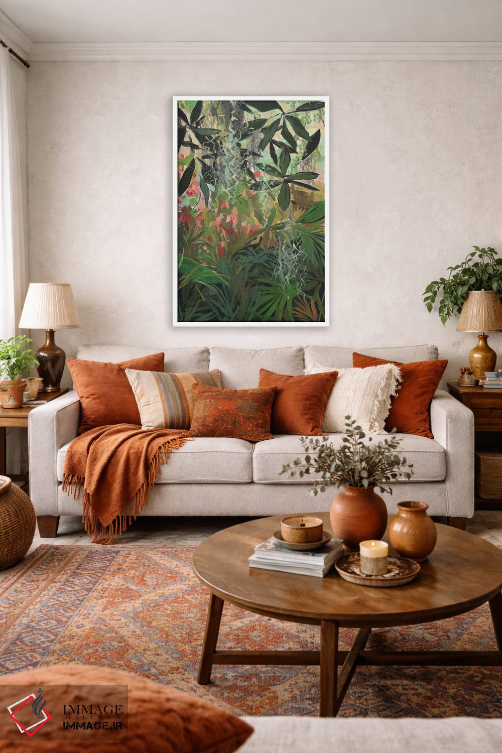 تابلو دکوراتیو جنگل اثر جنی وستنهوفر - D3W