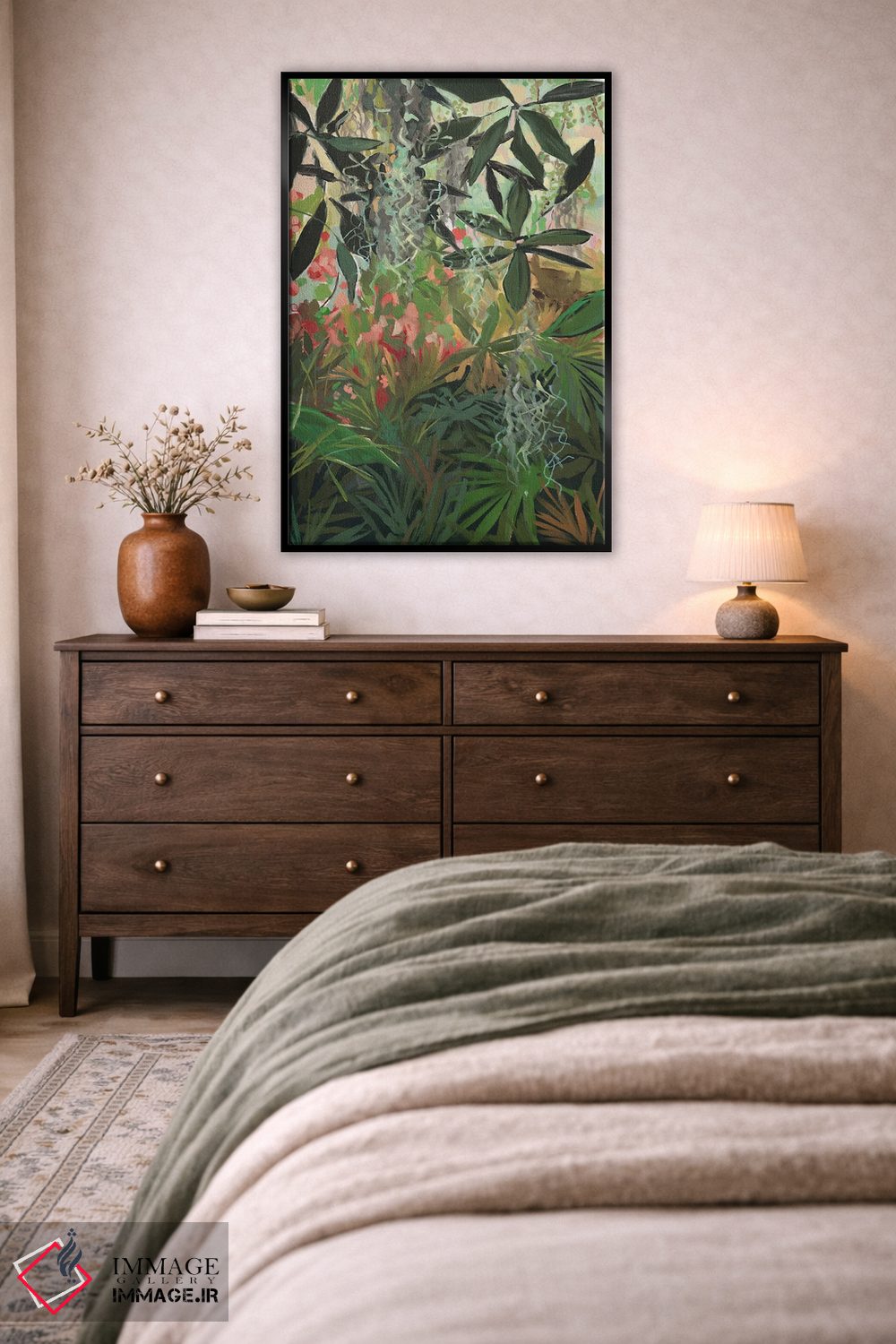 تابلو دکوراتیو جنگل اثر جنی وستنهوفر - D5B