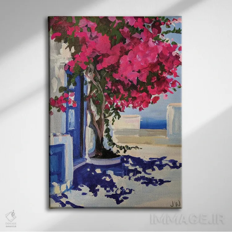 تابلو دکوراتیو کابو اثر جنی وستنهوفر - نمای روبهرو روی دیوار